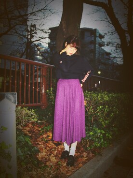 DEPT／mother／VTOPIAさん（レディース・163cm）の冬コーディネート