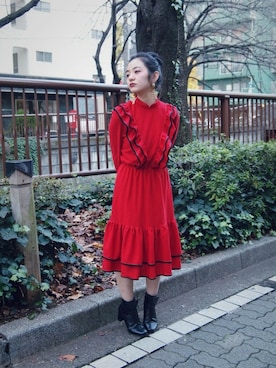 DEPT／mother／VTOPIAさん（レディース・150cm）の冬コーディネート