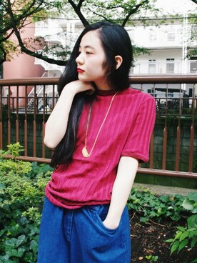 DEPT／mother／VTOPIAさん（レディース・150cm）の夏コーディネート