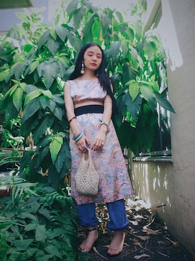 「VTOPIA（ユートピア）のアイテム」を使った、DEPT／mother／VTOPIAさん（レディース・150cm）の夏コーディネート