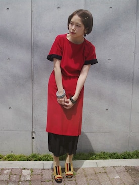 「VTOPIA（ユートピア）のアイテム」を使った、DEPT／mother／VTOPIAさん（レディース・150cm）の夏コーディネート