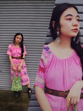 「VTOPIA（ユートピア）のアイテム」を使った、DEPT／mother／VTOPIAさん（レディース・150cm）の夏コーディネート