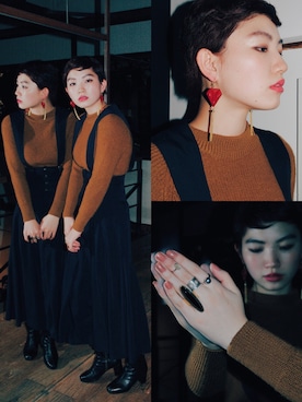 DEPT／mother／VTOPIAさん（レディース・150cm）の秋コーディネート