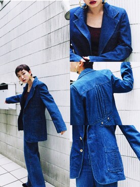 「DEPT（デプト）のアイテム（ジャケット/アウター）」を使った、DEPT／mother／VTOPIAさん（レディース・166cm）の秋コーディネート