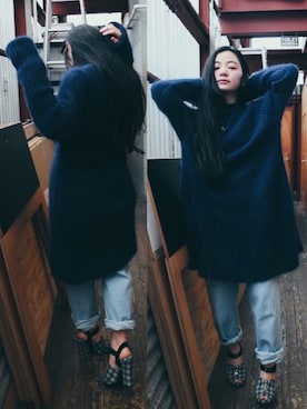 「DEPT（デプト）のアイテム」を使った、DEPT／mother／VTOPIAさん（レディース・150cm）の春コーディネート