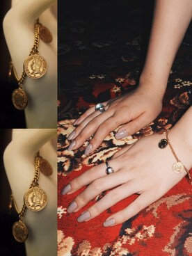 「アイテム（ブレスレット）」を使った、DEPT／mother／VTOPIAさん（レディース・150cm）の夏コーディネート