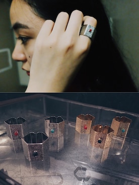 「アイテム（リング）」を使った、DEPT／mother／VTOPIAさん（レディース・150cm）の秋コーディネート