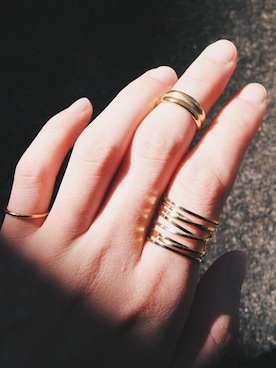 「アイテム（リング）」を使った、DEPT／mother／VTOPIAさん（レディース・150cm）の秋コーディネート