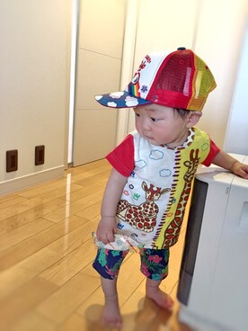 七福さん（キッズ・70cm）の春コーディネート