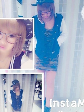 「BACKS（バックス）のアイテム（ブルゾン）」を使った、ずみちゃんさん（レディース・158cm）の秋コーディネート