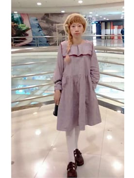 bibiさん（レディース・156cm）の冬コーディネート