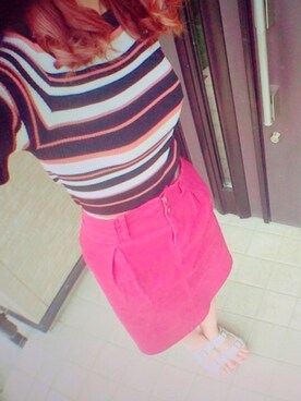 「Parks（パークス）のアイテム」を使った、ともみさん（レディース・158cm）の秋コーディネート