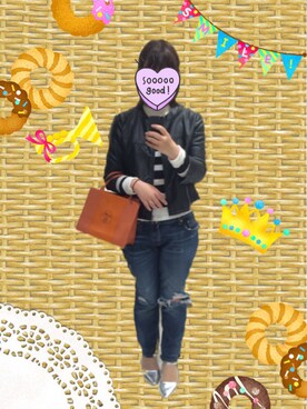 「ROYAL PARTY」｜「アイテム（パンプス）」を使った、ひーちょんさん（レディース・156cm）の秋コーディネート