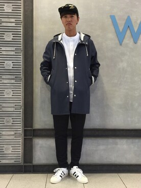 「stutterheim」｜トヨノシンさん（メンズ・178cm）の春コーディネート