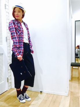 エミィさん（レディース・174cm）の春コーディネート
