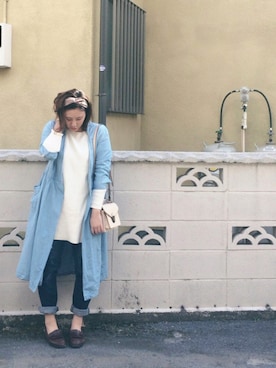 sry × im△さん(レディース・157cm)の春コーディネート