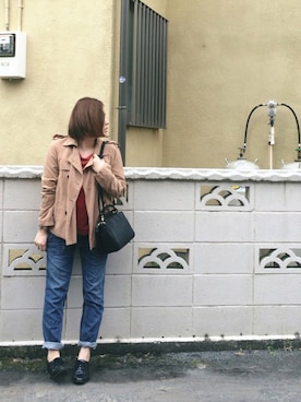 sry × im△さん(レディース・157cm)の春コーディネート