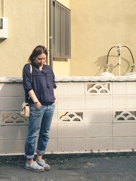 sry × im△さん(レディース・157cm)の春コーディネート