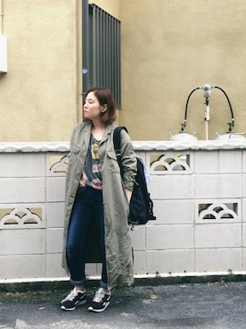 sry  × im△さん（レディース・157cm）の春コーディネート