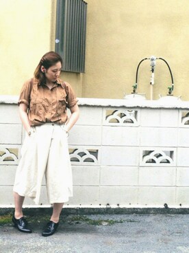 sry × im△さん(レディース・157cm)の秋コーディネート