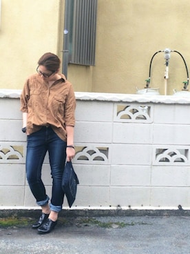 sry × im△さん(レディース・157cm)の秋コーディネート