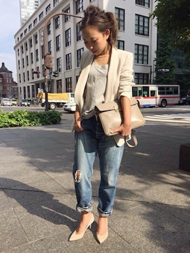 MIYOさん（レディース・158cm）の夏コーディネート