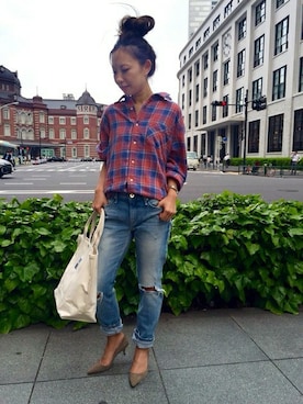 MIYOさん（レディース・158cm）の夏コーディネート