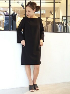 「フレアスリーブ」｜MIYOさん（レディース・158cm）の春コーディネート