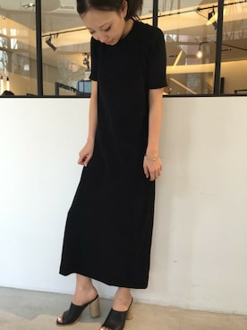 「FRAME DENIM（フレームデニム）のアイテム」を使った、MIYOさん（レディース・158cm）の春コーディネート