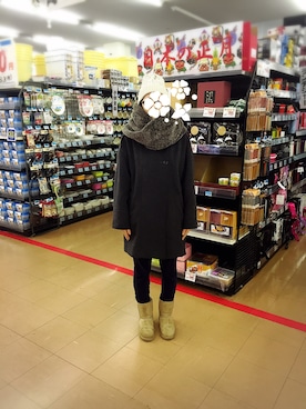 「JOURNAL STANDARD（ジャーナルスタンダード）のアイテム（その他アウター）」を使った、noo**さん（レディース・156cm）の冬コーディネート