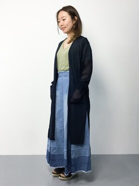 あんりさん（レディース・156cm）の春コーディネート