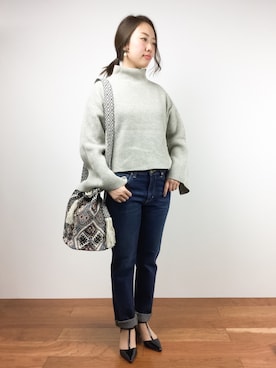 あんりさん（レディース・156cm）の秋コーディネート