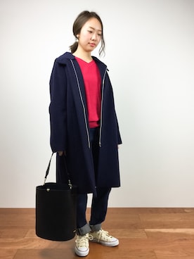 あんりさん(レディース・156cm)の秋コーディネート