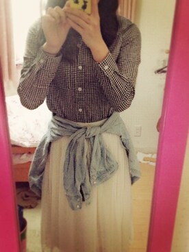 ʕ•͡•ʔ**さん（レディース・160cm）の春コーディネート