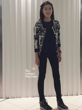 「wearsg」｜MayJune陈美君さん（レディース・155cm）の秋コーディネート