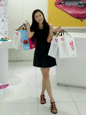 「wearsg」｜「アイテム（ワンピース）」を使った、MayJune陈美君さん（レディース・155cm）の春コーディネート