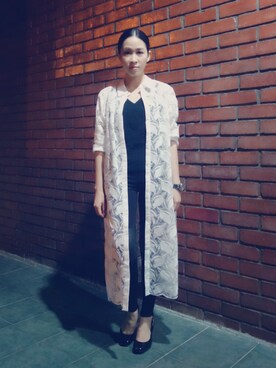 「wearsg」｜「アイテム（オールインワン・サロペット）」を使った、MayJune陈美君さん（レディース・155cm）の夏コーディネート