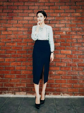 「wearsg」｜MayJune陈美君さん（レディース・155cm）の秋コーディネート