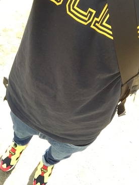 「SQUOVAL（スクオーバル）のアイテム」を使った、たかちゃんさん（メンズ・164cm）の秋コーディネート