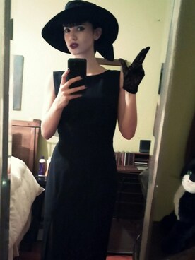 「GOWN」｜HannaHさん（レディース・165cm）の冬コーディネート