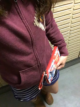 「BILLABONG（ビラボン）のアイテム（財布/小物）」を使った、yuko kanekoさん（レディース・157cm）の夏コーディネート