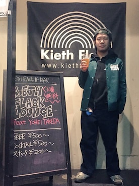 「メッシュキャップ」｜「アイテム（その他アウター）」を使った、ケンさん（メンズ・156cm）の冬コーディネート
