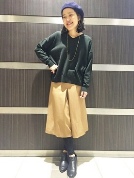 ＣＨＩＢＡさん（レディース・160cm）の冬コーディネート