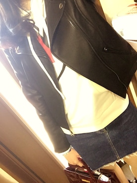 「SWEET YEARS（スウィートイヤーズ）のアイテム」を使った、AKIHOさん（レディース・167cm）の秋コーディネート