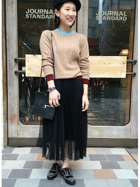 JOURNAL STANDARD Lady's 名古屋店 スタッフFさん（レディース・157cm）の秋コーディネート