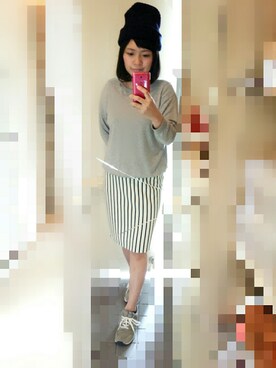 ayumiiさん（レディース・154cm）の春コーディネート