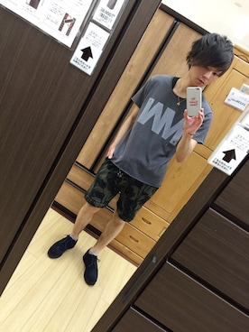 「TATRAS（タトラス）のアイテム（パンツ）」を使った、YUTAさん（メンズ・173cm）の夏コーディネート
