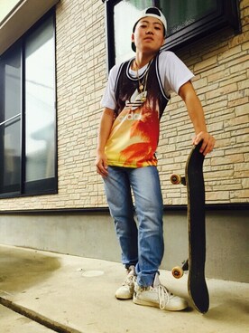 池まさんのコーディネート