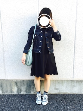 「SEE BY CHLOE（シーバイクロエ）のアイテム（ワンピース/ドレス）」を使った、Little.Sさん（レディース・144cm）の春コーディネート