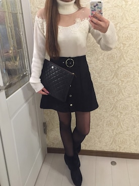 Reinaさん(レディース・157cm)の秋コーディネート